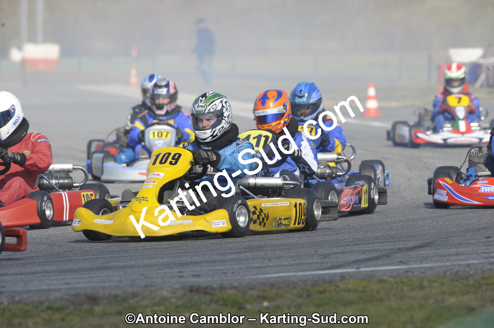 26/02/2012 : 1ère manche du Championnat du Sud 2012 et 1ère manche de la Coupe Aquitaine à Muret (Photos Antoine Camblor) 2012 — karting
