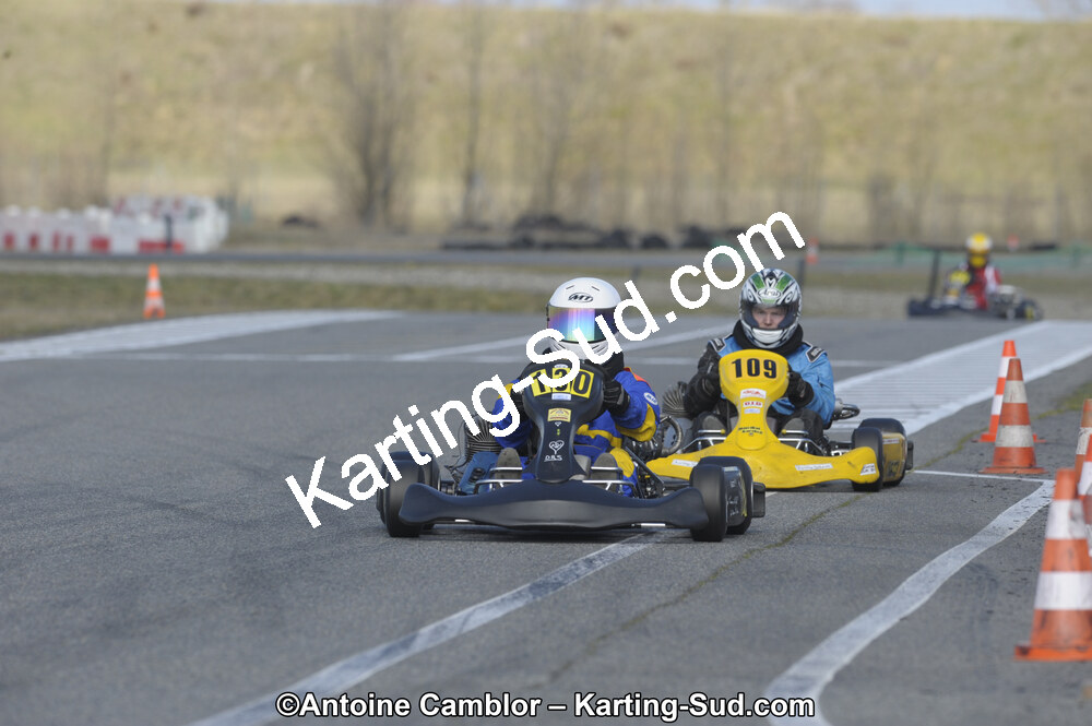 26/02/2012 : 1ère manche du Championnat du Sud 2012 et 1ère manche de la Coupe Aquitaine à Muret (Photos Antoine Camblor) 2012 — karting