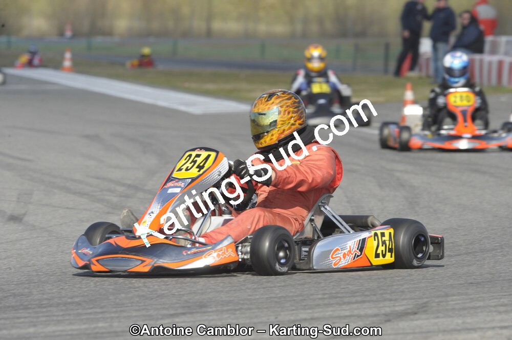 26/02/2012 : 1ère manche du Championnat du Sud 2012 et 1ère manche de la Coupe Aquitaine à Muret (Photos Antoine Camblor) 2012 — karting