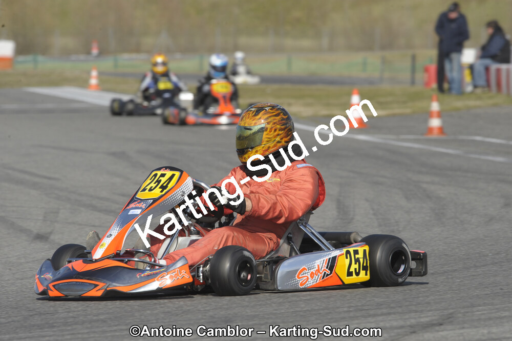 26/02/2012 : 1ère manche du Championnat du Sud 2012 et 1ère manche de la Coupe Aquitaine à Muret (Photos Antoine Camblor) 2012 — karting