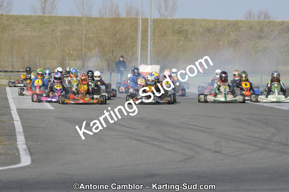 26/02/2012 : 1ère manche du Championnat du Sud 2012 et 1ère manche de la Coupe Aquitaine à Muret (Photos Antoine Camblor) 2012 — karting