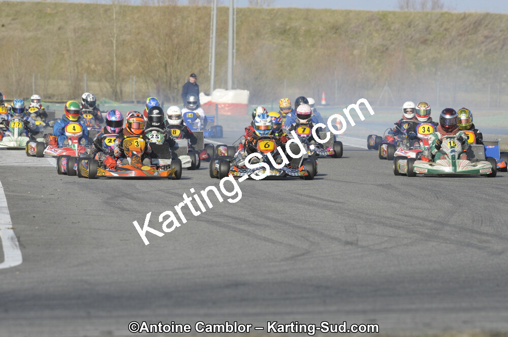26/02/2012 : 1ère manche du Championnat du Sud 2012 et 1ère manche de la Coupe Aquitaine à Muret (Photos Antoine Camblor) 2012 — karting