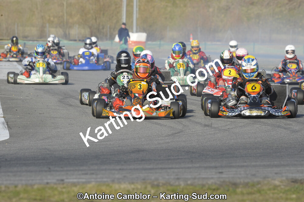 26/02/2012 : 1ère manche du Championnat du Sud 2012 et 1ère manche de la Coupe Aquitaine à Muret (Photos Antoine Camblor) 2012 — karting
