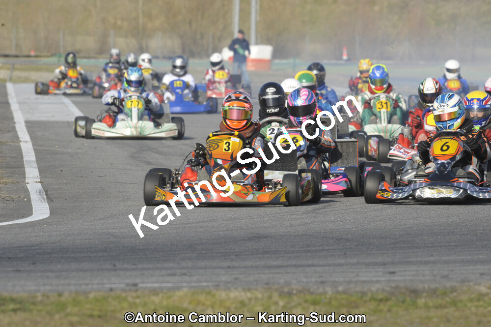 26/02/2012 : 1ère manche du Championnat du Sud 2012 et 1ère manche de la Coupe Aquitaine à Muret (Photos Antoine Camblor) 2012 — karting