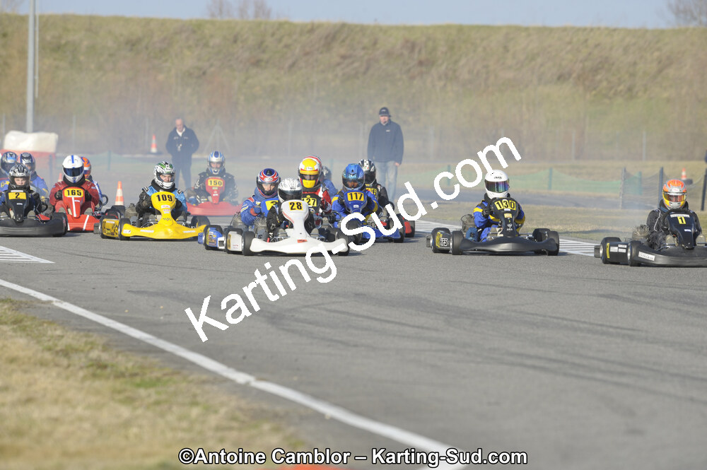 26/02/2012 : 1ère manche du Championnat du Sud 2012 et 1ère manche de la Coupe Aquitaine à Muret (Photos Antoine Camblor) 2012 — karting