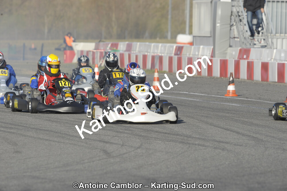 26/02/2012 : 1ère manche du Championnat du Sud 2012 et 1ère manche de la Coupe Aquitaine à Muret (Photos Antoine Camblor) 2012 — karting