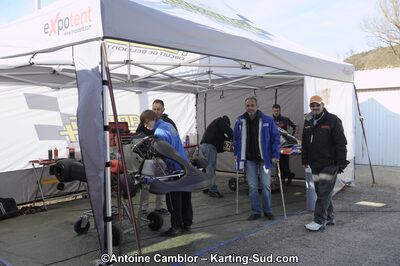 11/03/2012 : 1ère manche du Trophée Vincent Sanchez à Lavelanet (Photos Antoine Camblor) 2012 — karting