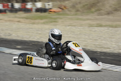11/03/2012 : 1ère manche du Trophée Vincent Sanchez à Lavelanet (Photos Antoine Camblor) 2012 — karting