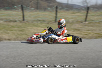 11/03/2012 : 1ère manche du Trophée Vincent Sanchez à Lavelanet (Photos Antoine Camblor) 2012 — karting