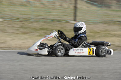 11/03/2012 : 1ère manche du Trophée Vincent Sanchez à Lavelanet (Photos Antoine Camblor) 2012 — karting