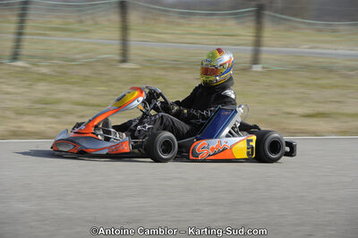 11/03/2012 : 1ère manche du Trophée Vincent Sanchez à Lavelanet (Photos Antoine Camblor) 2012 — karting