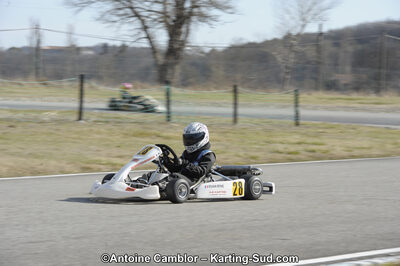 11/03/2012 : 1ère manche du Trophée Vincent Sanchez à Lavelanet (Photos Antoine Camblor) 2012 — karting