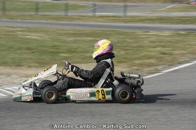 11/03/2012 : 1ère manche du Trophée Vincent Sanchez à Lavelanet (Photos Antoine Camblor) 2012 — karting
