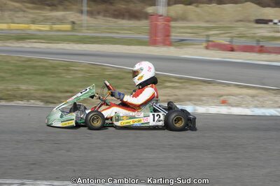 11/03/2012 : 1ère manche du Trophée Vincent Sanchez à Lavelanet (Photos Antoine Camblor) 2012 — karting