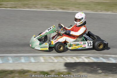 11/03/2012 : 1ère manche du Trophée Vincent Sanchez à Lavelanet (Photos Antoine Camblor) 2012 — karting