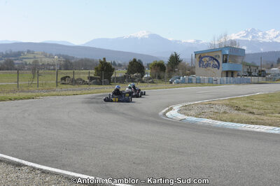 11/03/2012 : 1ère manche du Trophée Vincent Sanchez à Lavelanet (Photos Antoine Camblor) 2012 — karting
