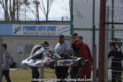 11/03/2012 : 1ère manche du Trophée Vincent Sanchez à Lavelanet (Photos Antoine Camblor) 2012 — karting