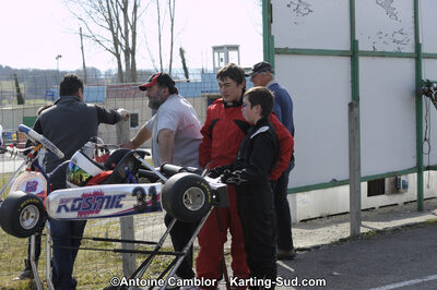 11/03/2012 : 1ère manche du Trophée Vincent Sanchez à Lavelanet (Photos Antoine Camblor) 2012 — karting