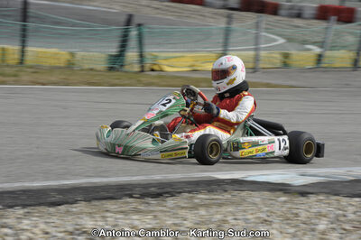 11/03/2012 : 1ère manche du Trophée Vincent Sanchez à Lavelanet (Photos Antoine Camblor) 2012 — karting