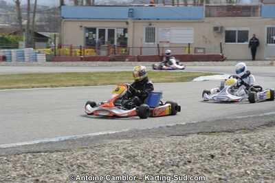 11/03/2012 : 1ère manche du Trophée Vincent Sanchez à Lavelanet (Photos Antoine Camblor) 2012 — karting