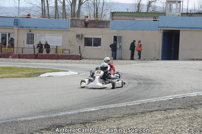11/03/2012 : 1ère manche du Trophée Vincent Sanchez à Lavelanet (Photos Antoine Camblor) 2012 — karting