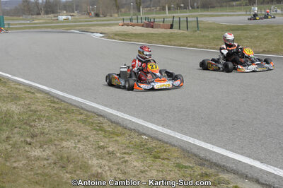 11/03/2012 : 1ère manche du Trophée Vincent Sanchez à Lavelanet (Photos Antoine Camblor) 2012 — karting