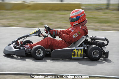 11/03/2012 : 1ère manche du Trophée Vincent Sanchez à Lavelanet (Photos Antoine Camblor) 2012 — karting