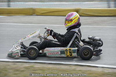 11/03/2012 : 1ère manche du Trophée Vincent Sanchez à Lavelanet (Photos Antoine Camblor) 2012 — karting