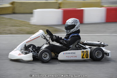 11/03/2012 : 1ère manche du Trophée Vincent Sanchez à Lavelanet (Photos Antoine Camblor) 2012 — karting