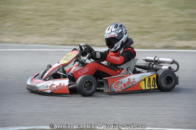 11/03/2012 : 1ère manche du Trophée Vincent Sanchez à Lavelanet (Photos Antoine Camblor) 2012 — karting