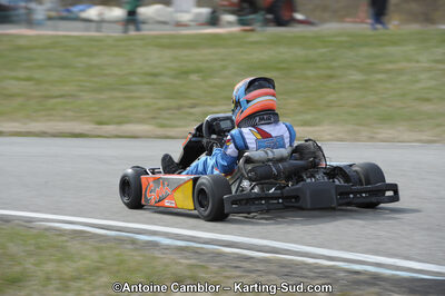 11/03/2012 : 1ère manche du Trophée Vincent Sanchez à Lavelanet (Photos Antoine Camblor) 2012 — karting