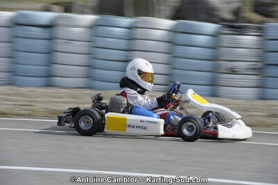 11/03/2012 : 1ère manche du Trophée Vincent Sanchez à Lavelanet (Photos Antoine Camblor) 2012 — karting