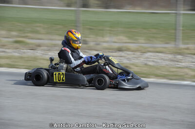 11/03/2012 : 1ère manche du Trophée Vincent Sanchez à Lavelanet (Photos Antoine Camblor) 2012 — karting