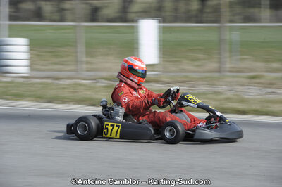 11/03/2012 : 1ère manche du Trophée Vincent Sanchez à Lavelanet (Photos Antoine Camblor) 2012 — karting