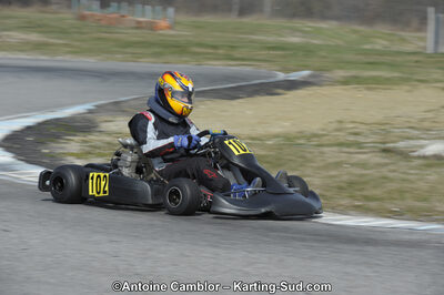 11/03/2012 : 1ère manche du Trophée Vincent Sanchez à Lavelanet (Photos Antoine Camblor) 2012 — karting