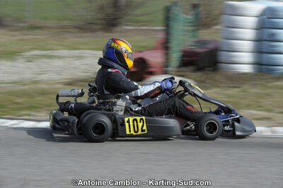 11/03/2012 : 1ère manche du Trophée Vincent Sanchez à Lavelanet (Photos Antoine Camblor) 2012 — karting