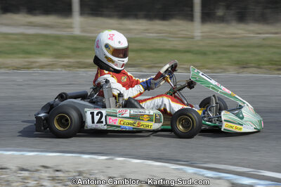 11/03/2012 : 1ère manche du Trophée Vincent Sanchez à Lavelanet (Photos Antoine Camblor) 2012 — karting