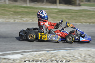 11/03/2012 : 1ère manche du Trophée Vincent Sanchez à Lavelanet (Photos Antoine Camblor) 2012 — karting