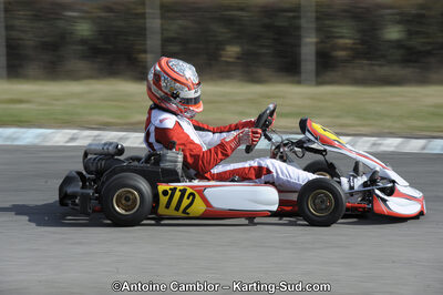 11/03/2012 : 1ère manche du Trophée Vincent Sanchez à Lavelanet (Photos Antoine Camblor) 2012 — karting