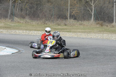11/03/2012 : 1ère manche du Trophée Vincent Sanchez à Lavelanet (Photos Antoine Camblor) 2012 — karting