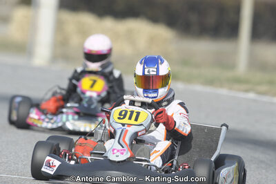 11/03/2012 : 1ère manche du Trophée Vincent Sanchez à Lavelanet (Photos Antoine Camblor) 2012 — karting