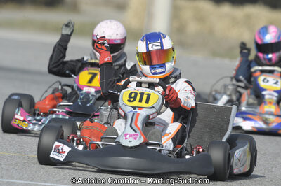 11/03/2012 : 1ère manche du Trophée Vincent Sanchez à Lavelanet (Photos Antoine Camblor) 2012 — karting