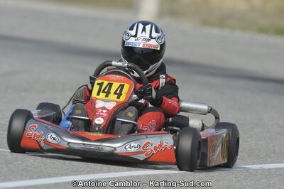 11/03/2012 : 1ère manche du Trophée Vincent Sanchez à Lavelanet (Photos Antoine Camblor) 2012 — karting
