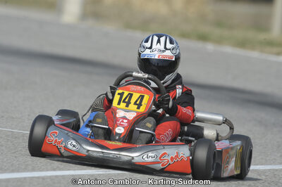 11/03/2012 : 1ère manche du Trophée Vincent Sanchez à Lavelanet (Photos Antoine Camblor) 2012 — karting