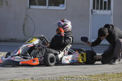 11/03/2012 : 1ère manche du Trophée Vincent Sanchez à Lavelanet (Photos Antoine Camblor) 2012 — karting