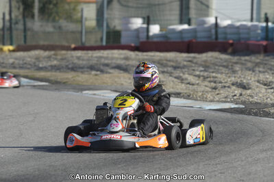 11/03/2012 : 1ère manche du Trophée Vincent Sanchez à Lavelanet (Photos Antoine Camblor) 2012 — karting