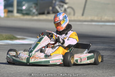 11/03/2012 : 1ère manche du Trophée Vincent Sanchez à Lavelanet (Photos Antoine Camblor) 2012 — karting