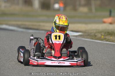 11/03/2012 : 1ère manche du Trophée Vincent Sanchez à Lavelanet (Photos Antoine Camblor) 2012 — karting