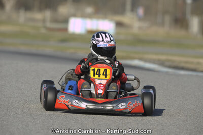 11/03/2012 : 1ère manche du Trophée Vincent Sanchez à Lavelanet (Photos Antoine Camblor) 2012 — karting