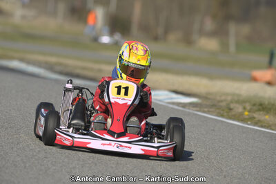 11/03/2012 : 1ère manche du Trophée Vincent Sanchez à Lavelanet (Photos Antoine Camblor) 2012 — karting